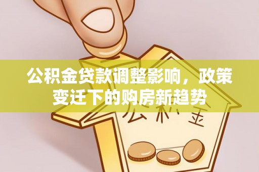 埇桥公积金贷款调整影响，政策变迁下的购房新趋势